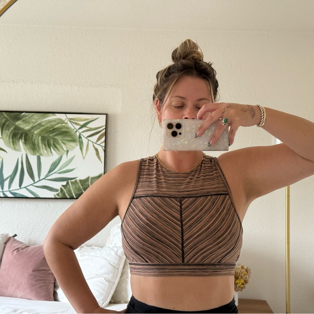 prAna high neck bra